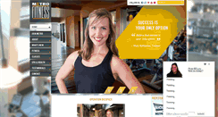 Desktop Screenshot of metrofitness.com